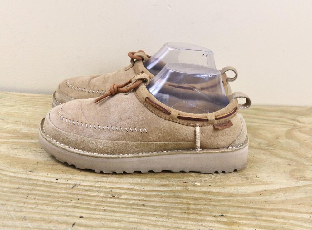 Ugg Slippers Womens 9 Brown Suede Tasman Crafted Regenerate Mules Clogs